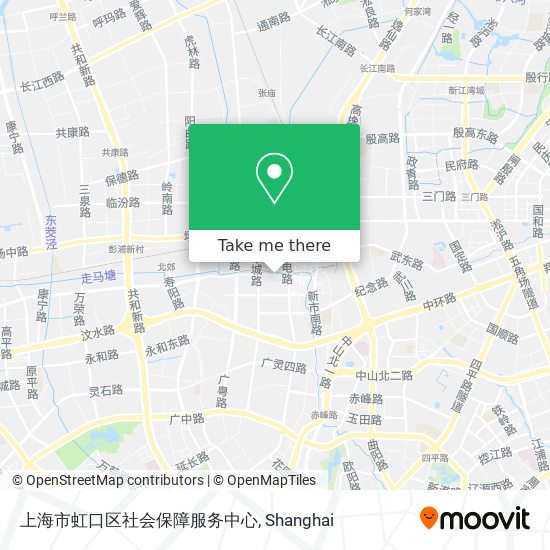 上海市虹口区社会保障服务中心 map