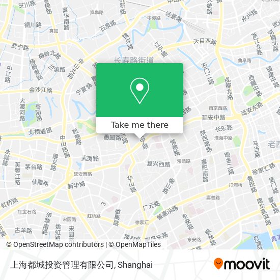 上海都城投资管理有限公司 map