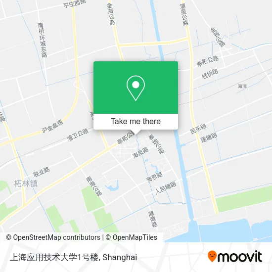 上海应用技术大学1号楼 map
