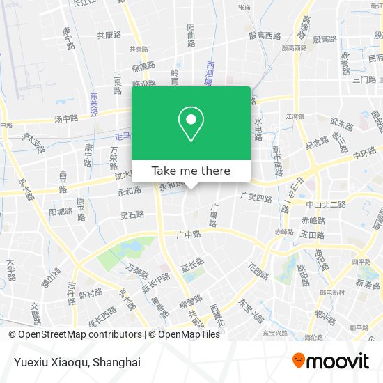 Yuexiu Xiaoqu map