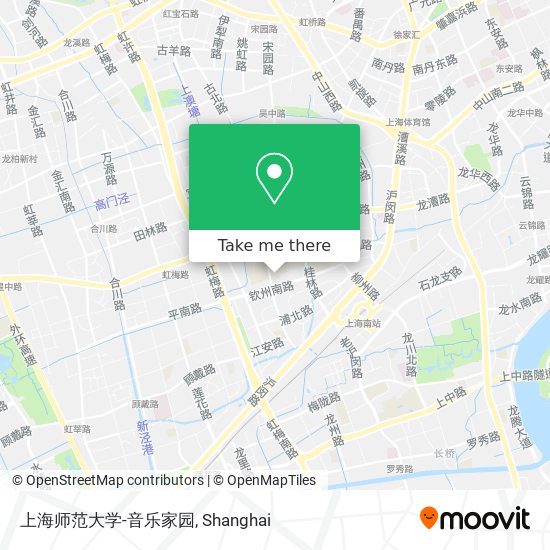 上海师范大学-音乐家园 map