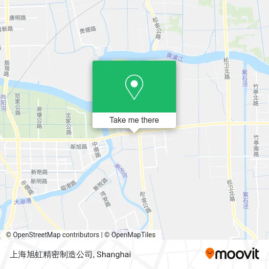 上海旭虹精密制造公司 map