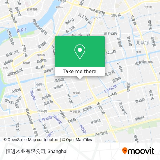 恒进木业有限公司 map