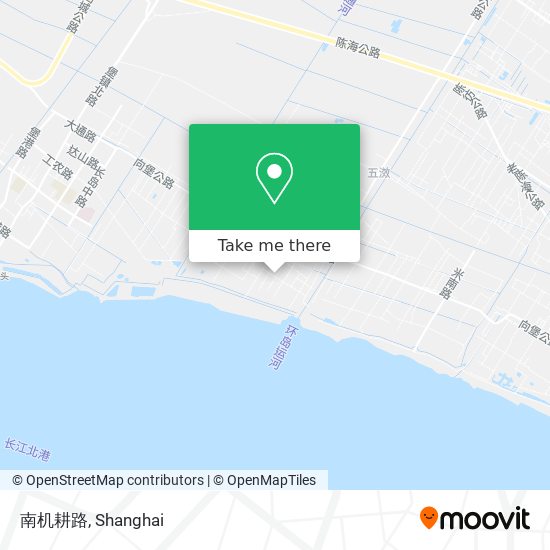 南机耕路 map