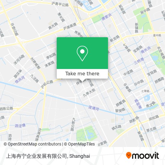 上海冉宁企业发展有限公司 map