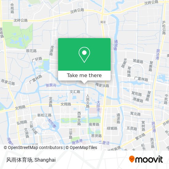 风雨体育场 map