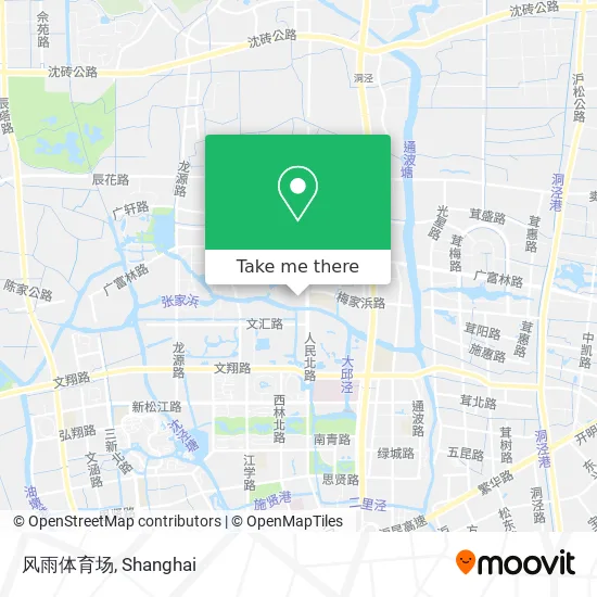 风雨体育场 map