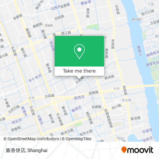 酱香饼店 map