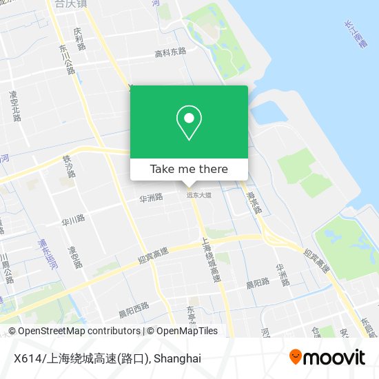 X614/上海绕城高速(路口) map