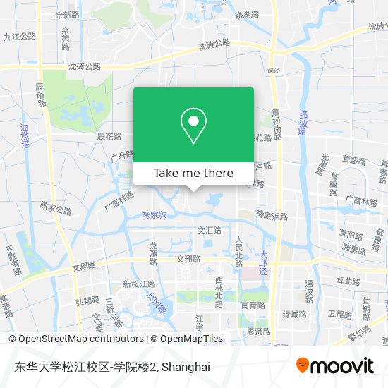 东华大学松江校区-学院楼2 map