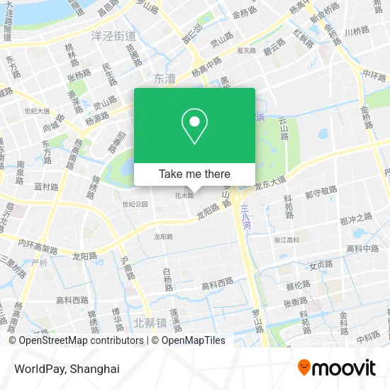 WorldPay map