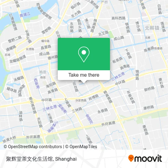 聚辉堂茶文化生活馆 map