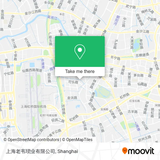 上海老韦琐业有限公司 map