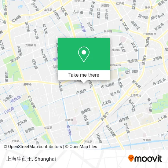 上海生煎王 map
