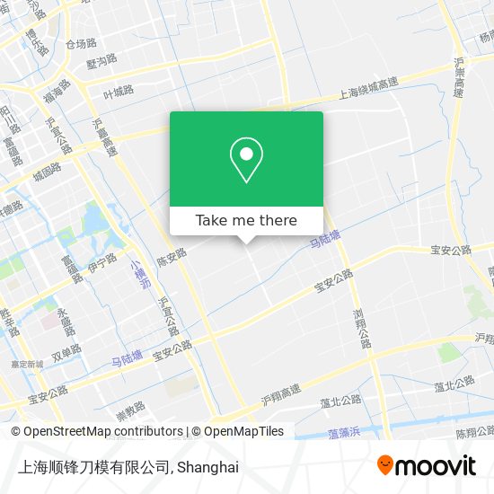 上海顺锋刀模有限公司 map