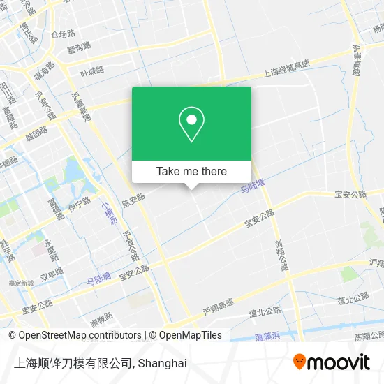 上海顺锋刀模有限公司 map