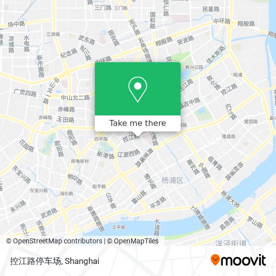 控江路停车场 map