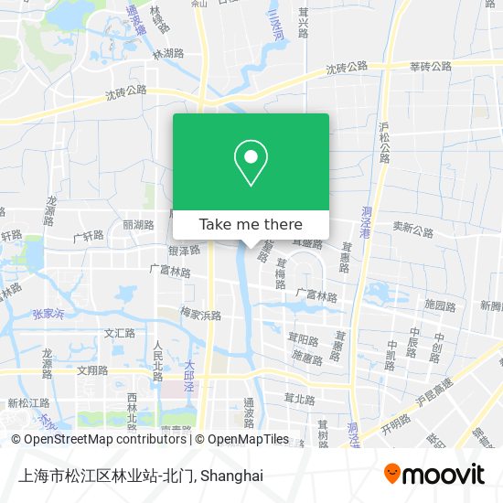 上海市松江区林业站-北门 map
