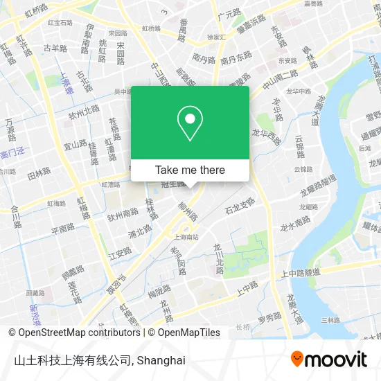 山土科技上海有线公司 map