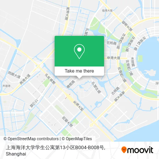 上海海洋大学学生公寓第13小区B004-B008号 map