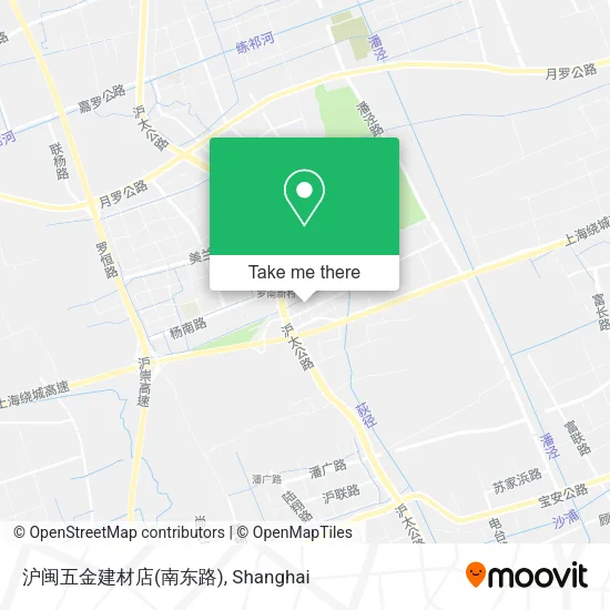 沪闽五金建材店(南东路) map