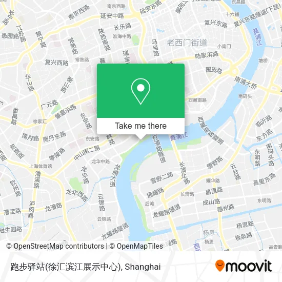 跑步驿站(徐汇滨江展示中心) map