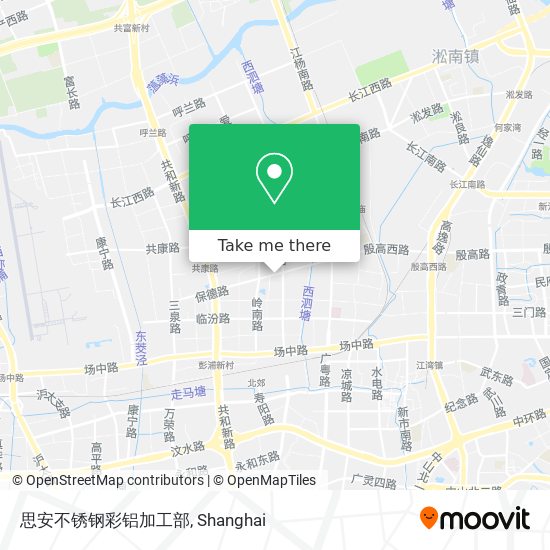 思安不锈钢彩铝加工部 map