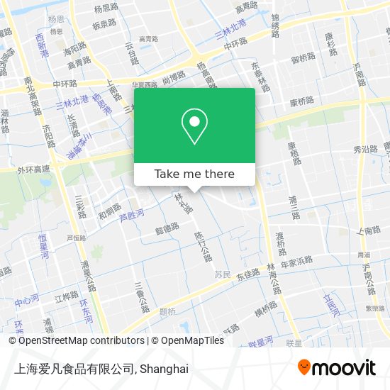 上海爱凡食品有限公司 map