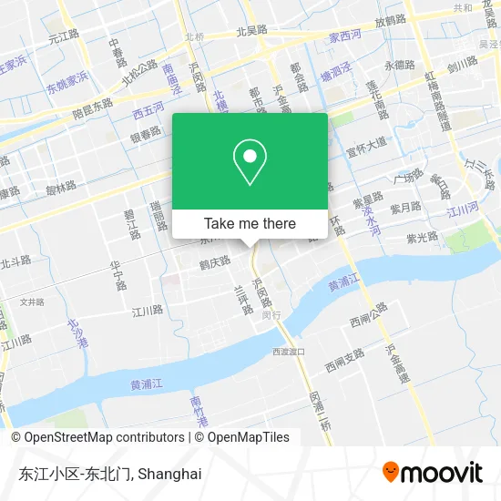 东江小区-东北门 map