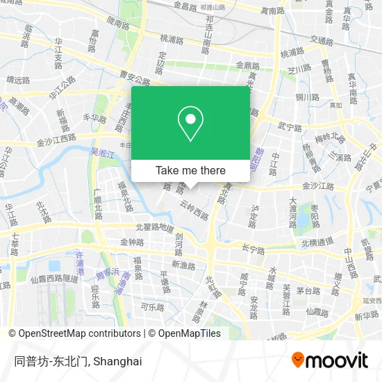 同普坊-东北门 map