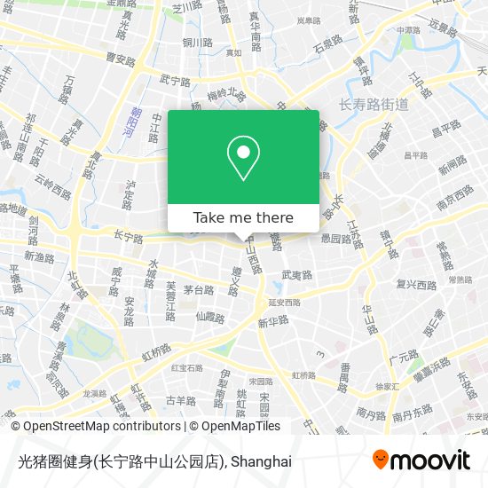 光猪圈健身(长宁路中山公园店) map