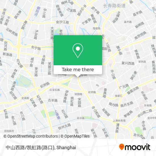 中山西路/凯虹路(路口) map