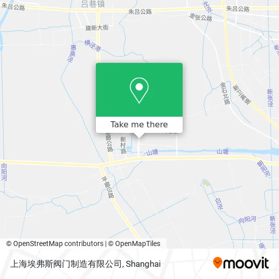 上海埃弗斯阀门制造有限公司 map