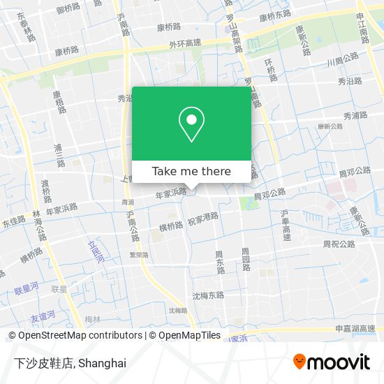 下沙皮鞋店 map