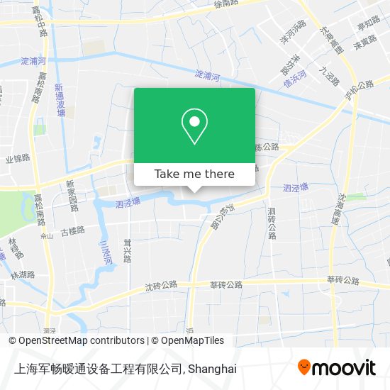 上海军畅暧通设备工程有限公司 map