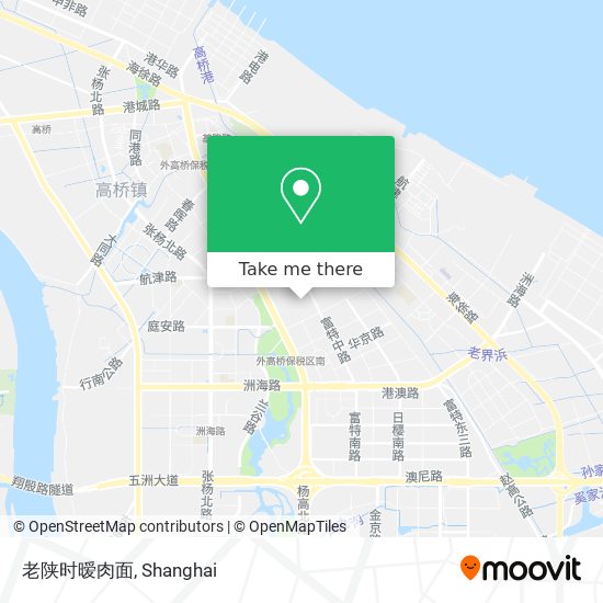 老陕时暧肉面 map