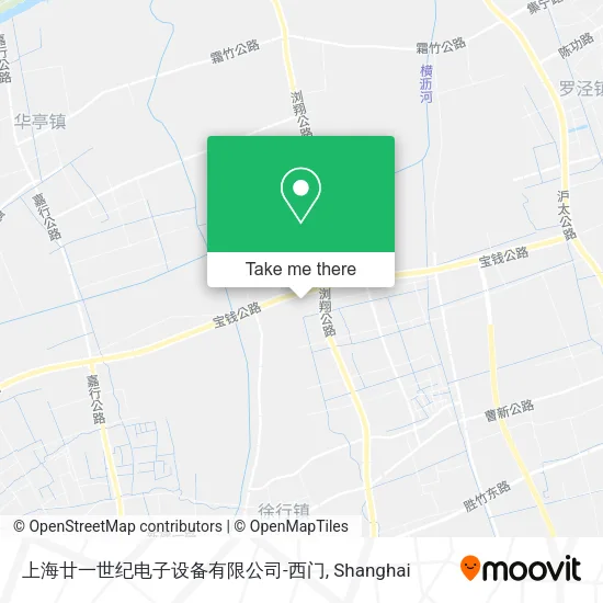 上海廿一世纪电子设备有限公司-西门 map