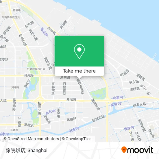 豫皖饭店 map