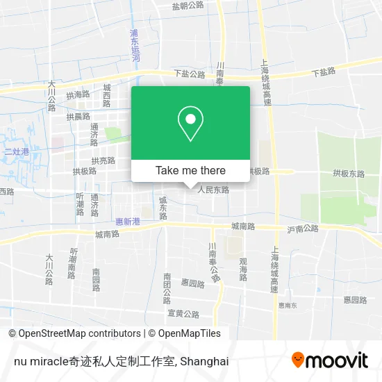 nu miracle奇迹私人定制工作室 map