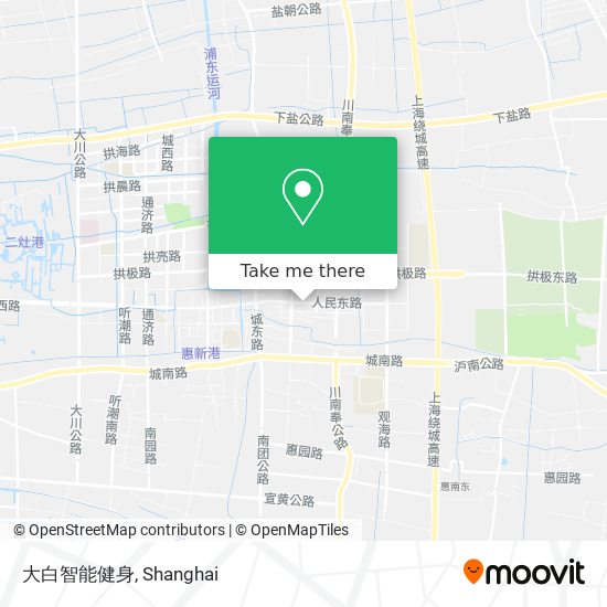 大白智能健身 map