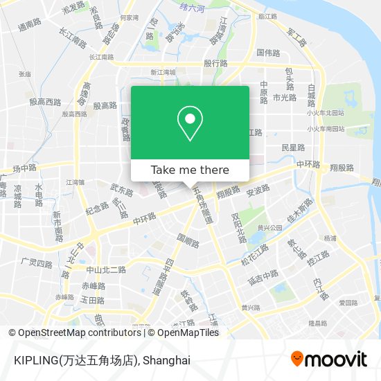 KIPLING(万达五角场店) map