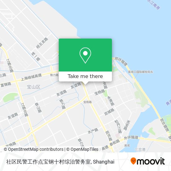社区民警工作点宝钢十村综治警务室 map
