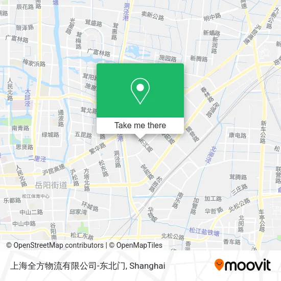 上海全方物流有限公司-东北门 map