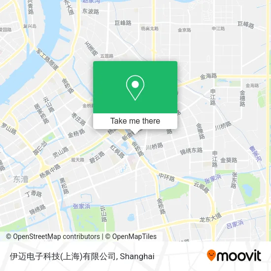 伊迈电子科技(上海)有限公司 map