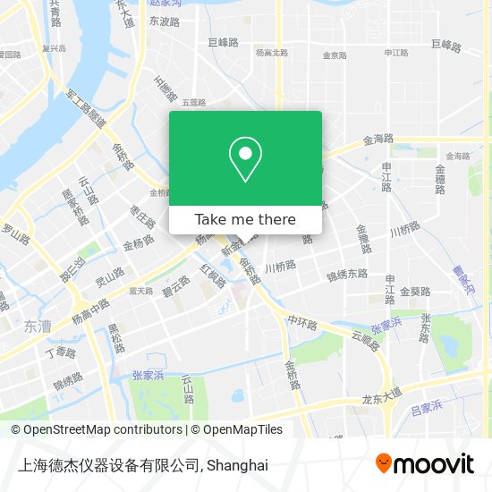 上海德杰仪器设备有限公司 map