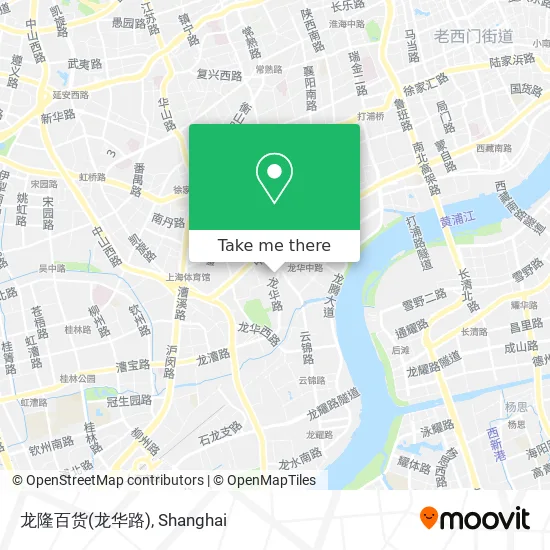 龙隆百货(龙华路) map