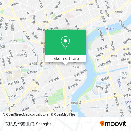 东航龙华苑-北门 map