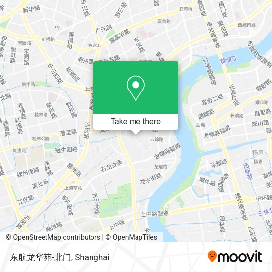 东航龙华苑-北门 map