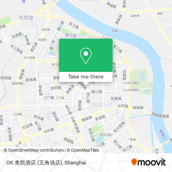 OK 奥凯酒店 (五角场店) map