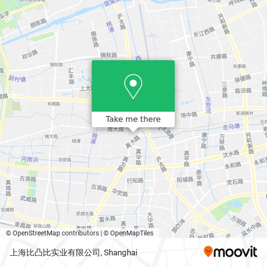 上海比凸比实业有限公司 map